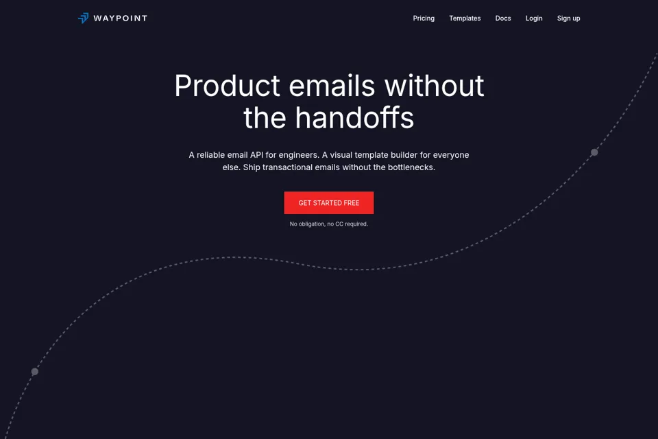 Landing page preview