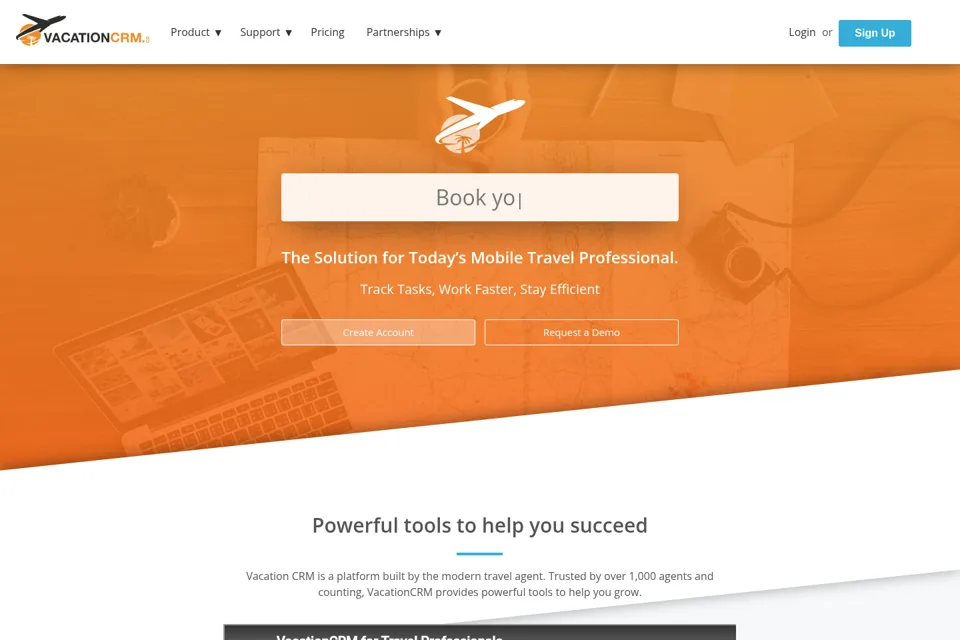 Landing page preview