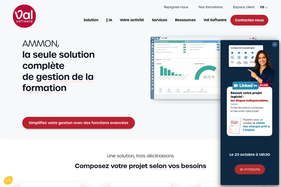 Landing page preview