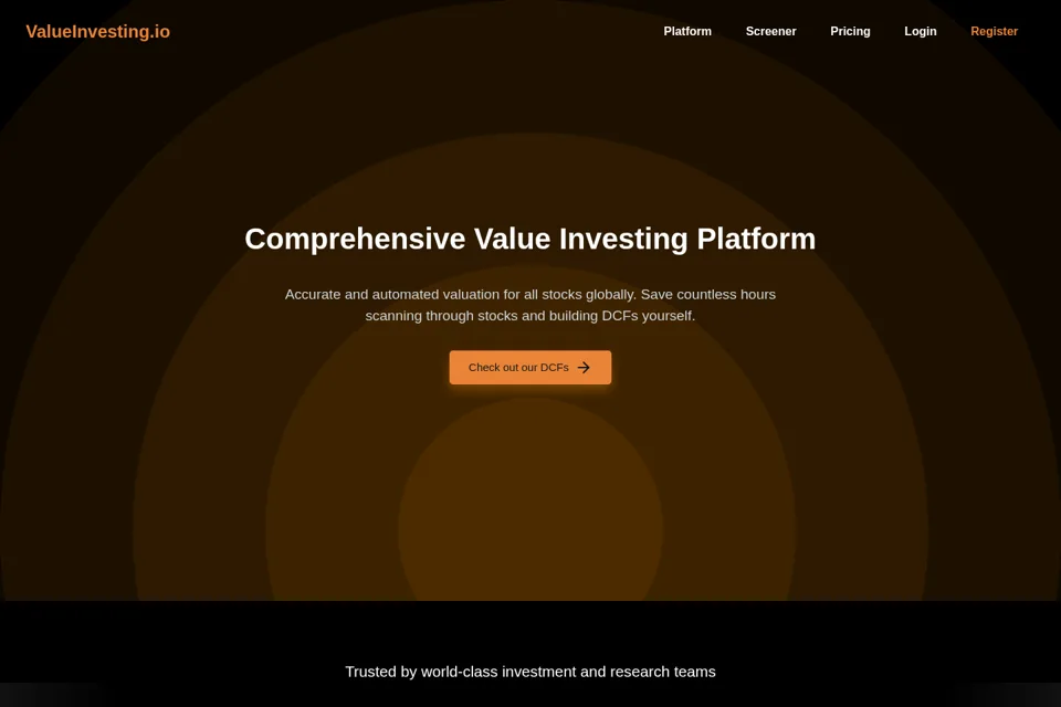 Landing page preview