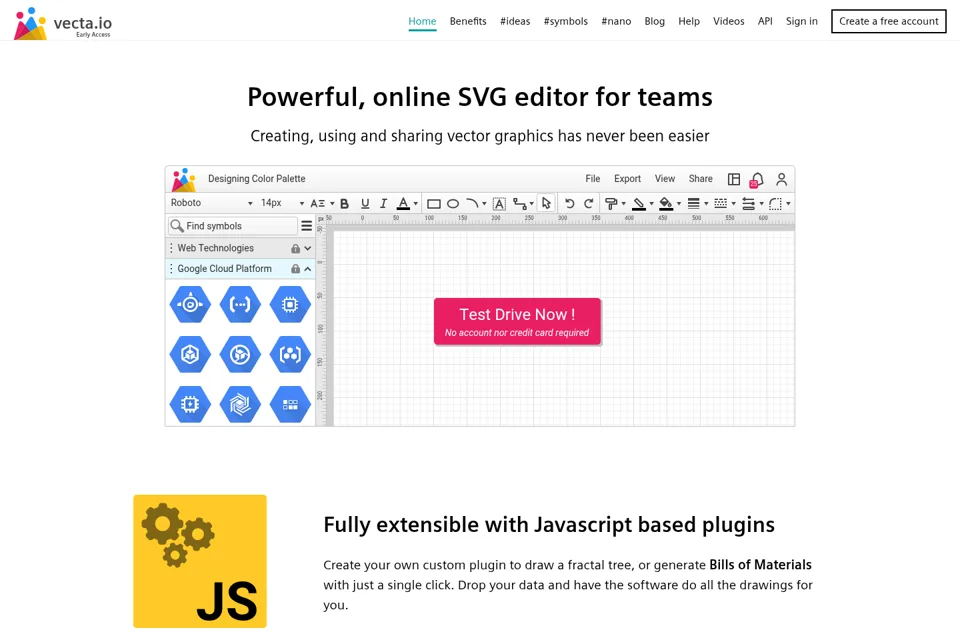Landing page preview