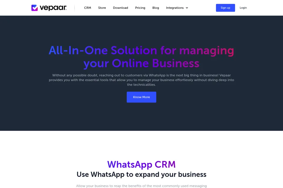 Landing page preview