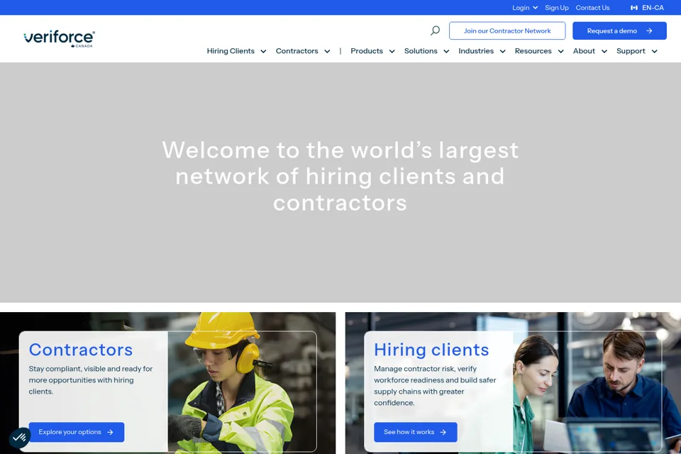 Landing page preview