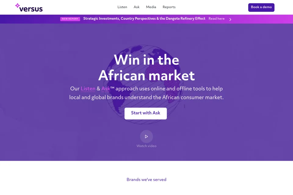 Landing page preview