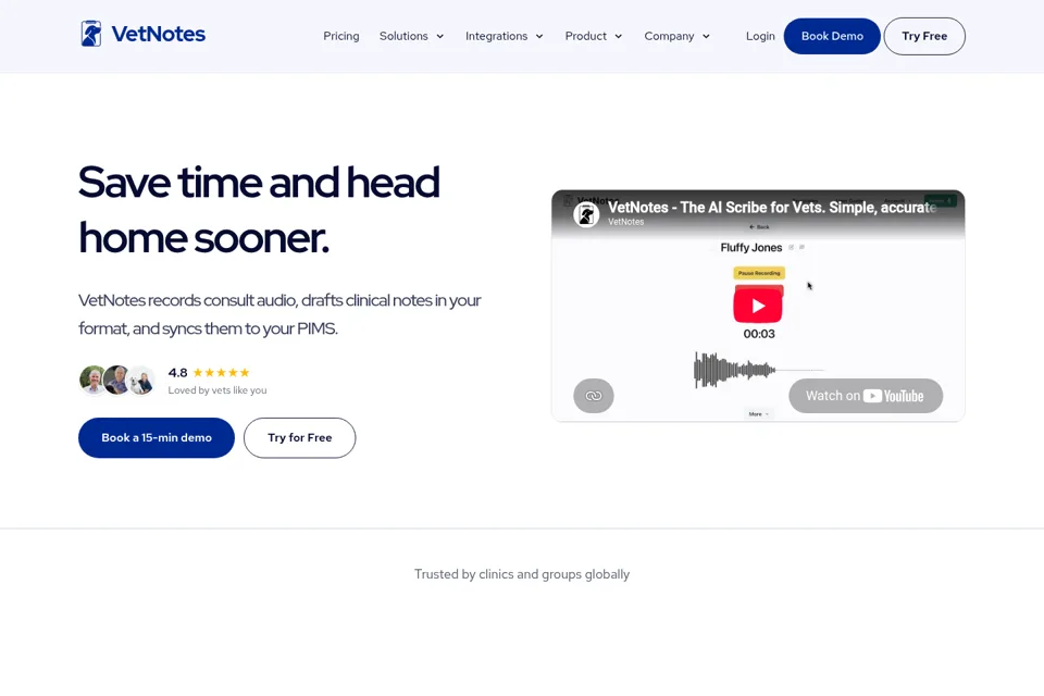 Landing page preview