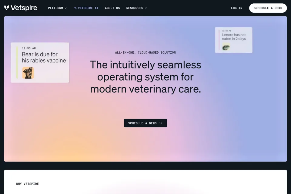 Landing page preview