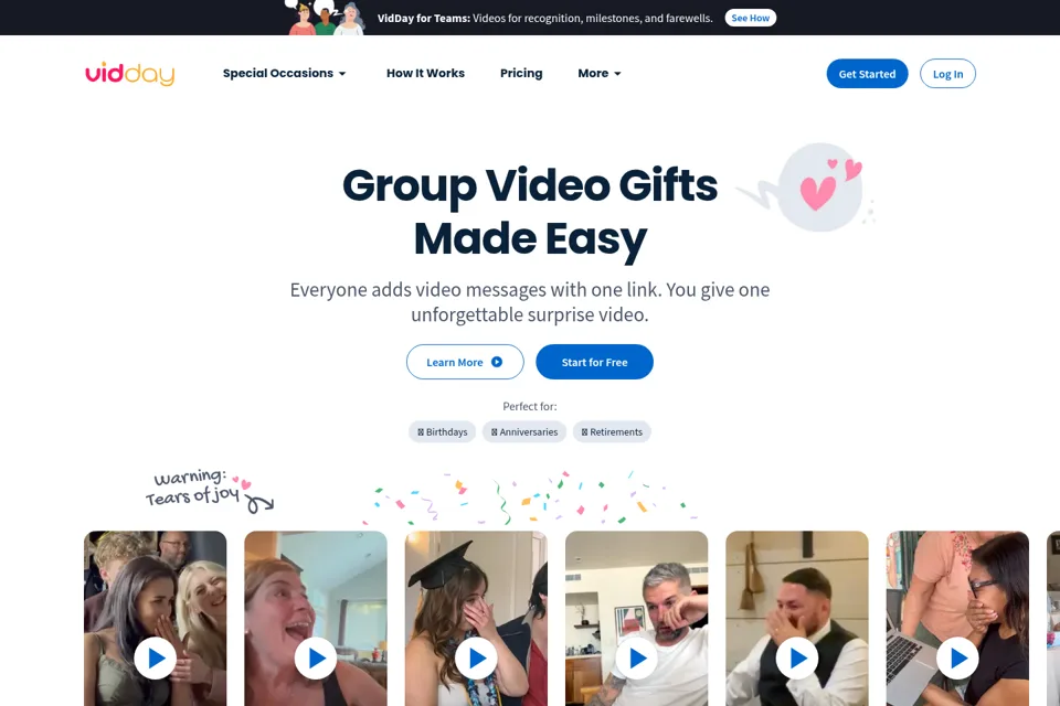 Landing page preview