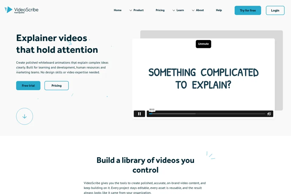 Landing page preview