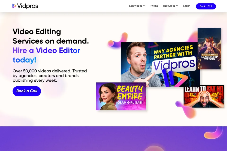 Landing page preview