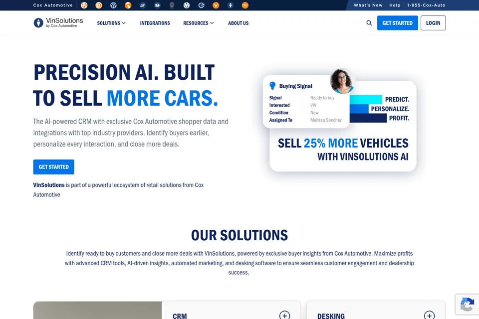 Landing page preview