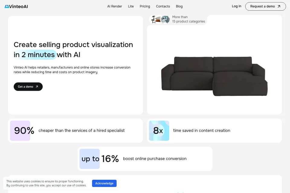 Landing page preview