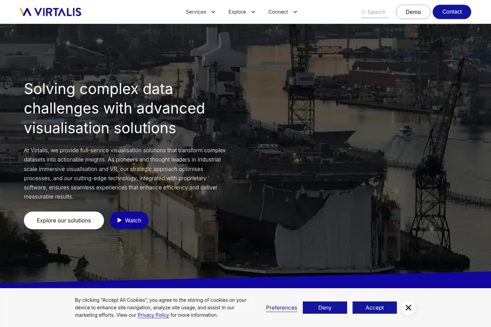 Landing page preview