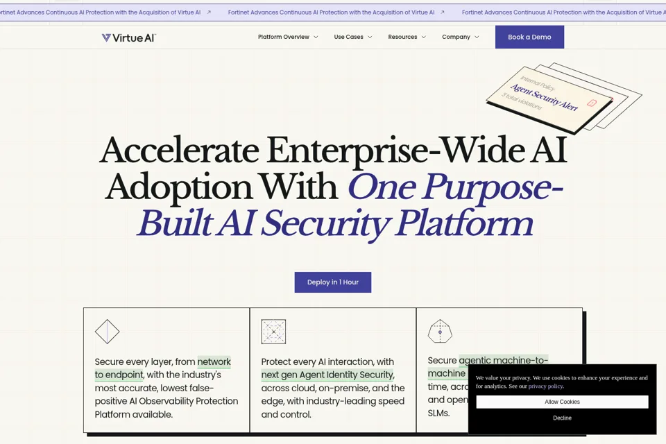 Landing page preview