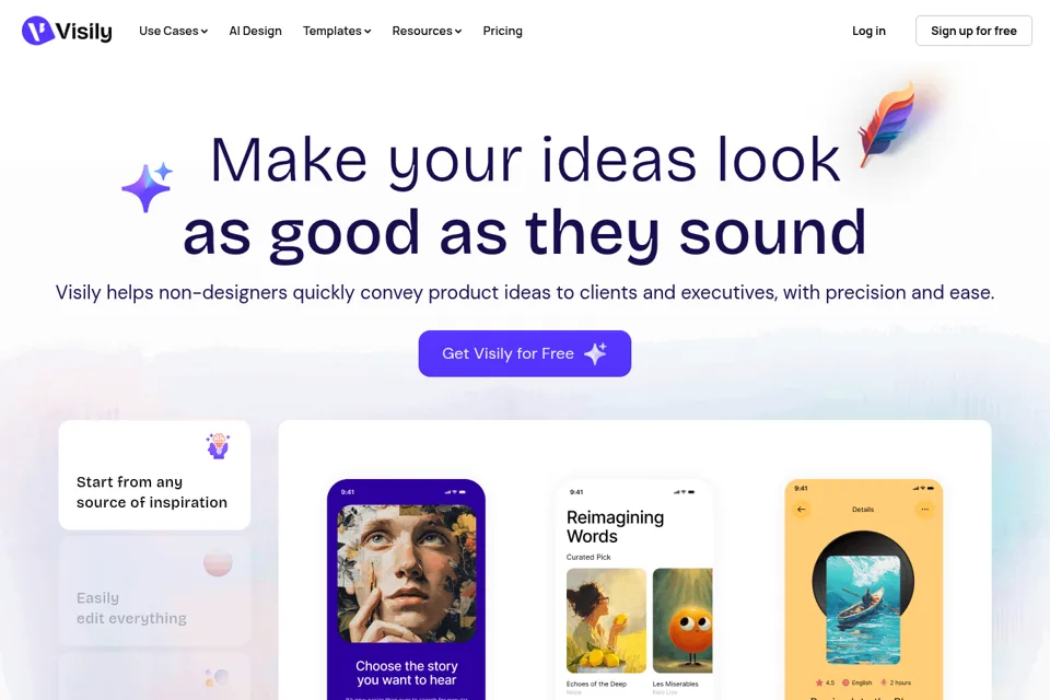 Landing page preview