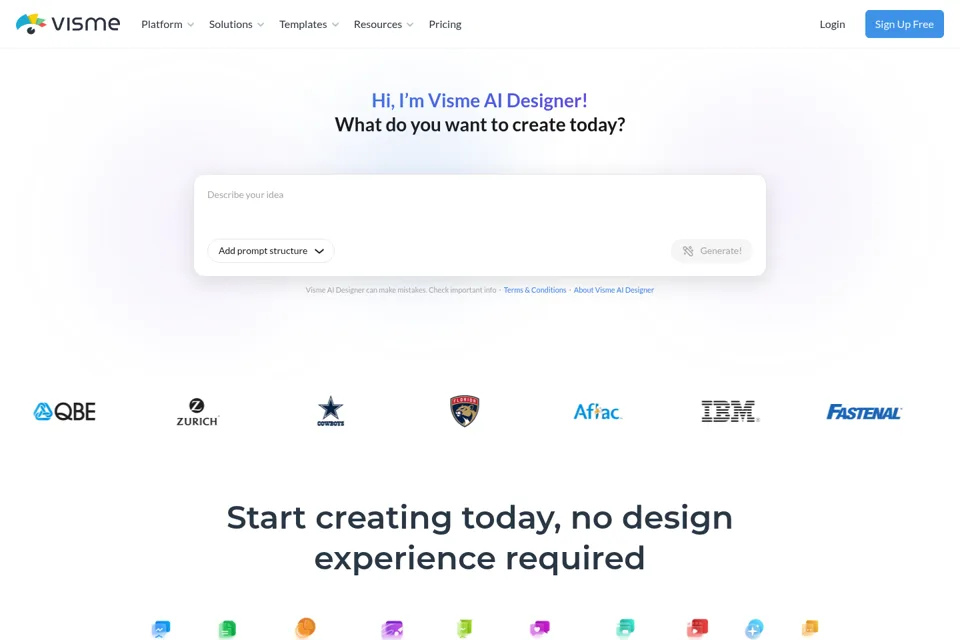 Landing page preview