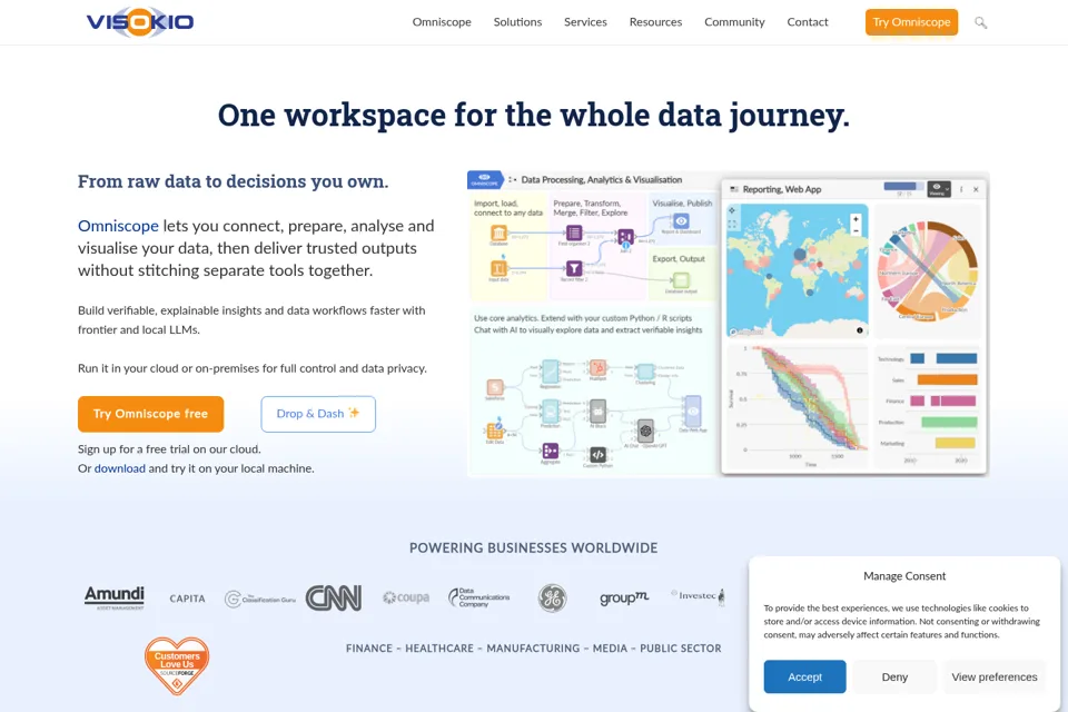 Landing page preview