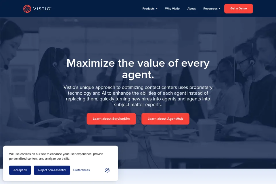 Landing page preview