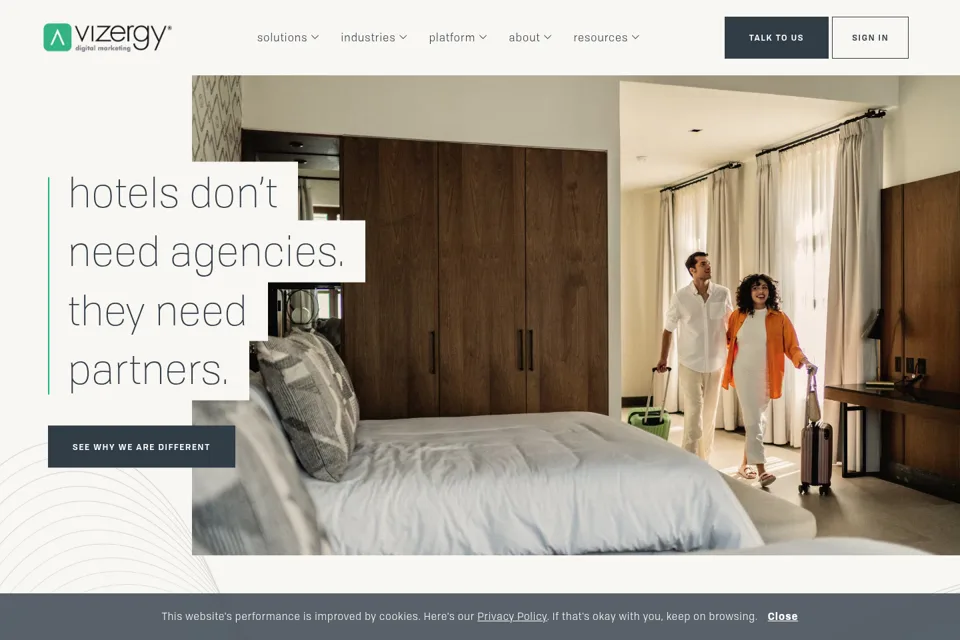 Landing page preview