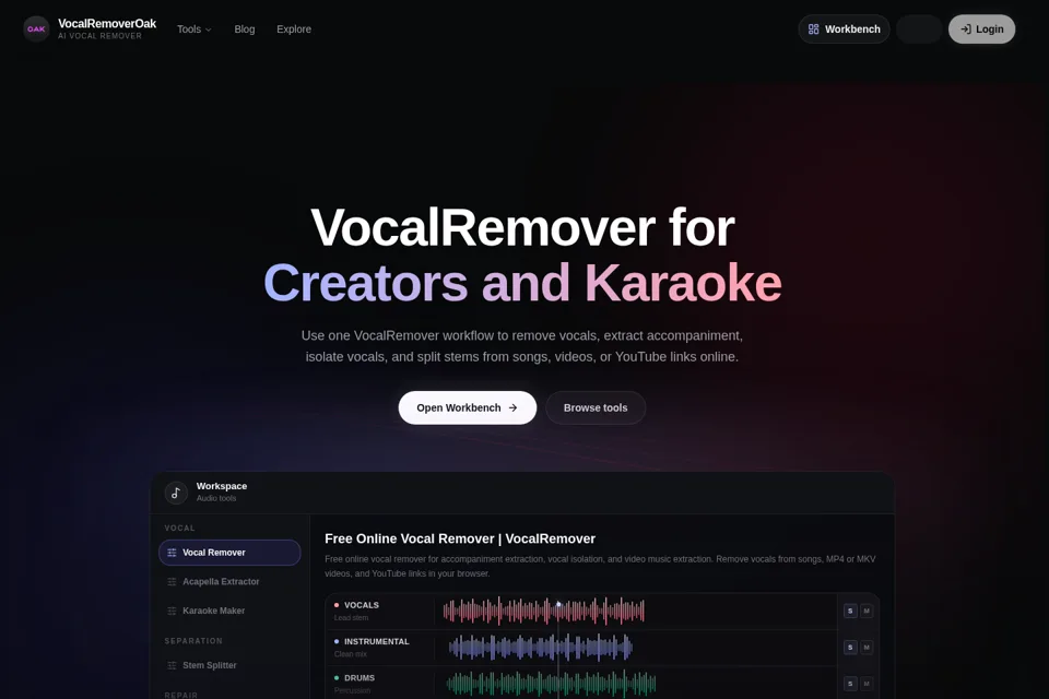 Landing page preview