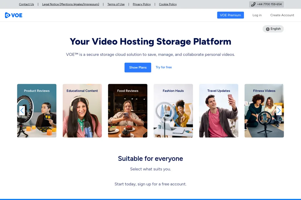 Landing page preview