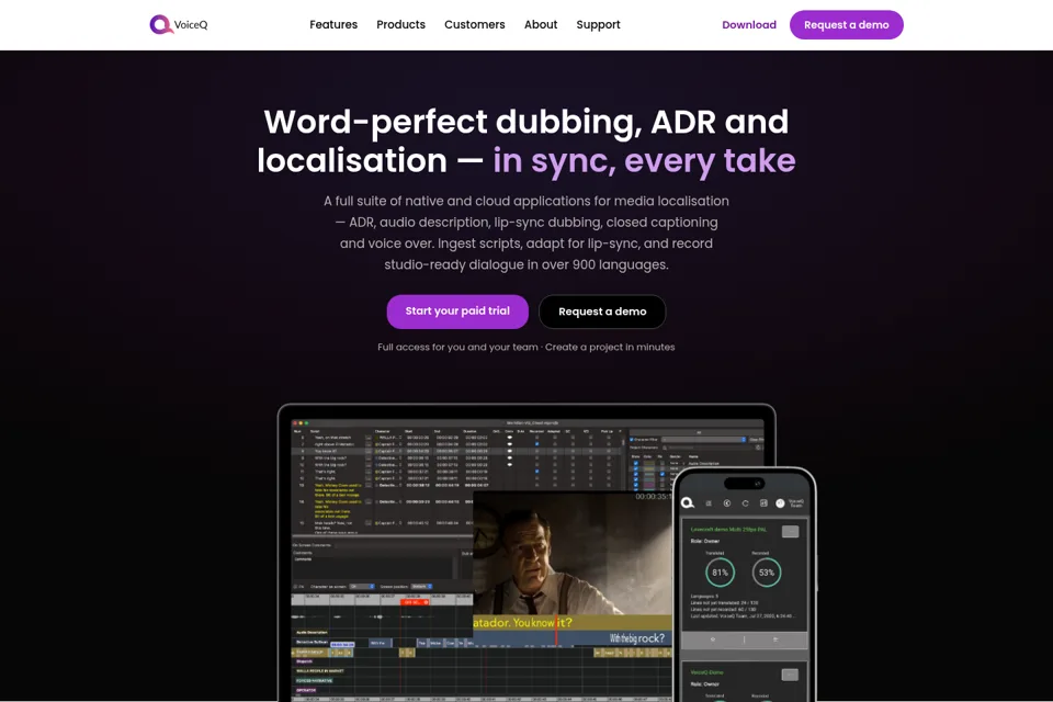Landing page preview