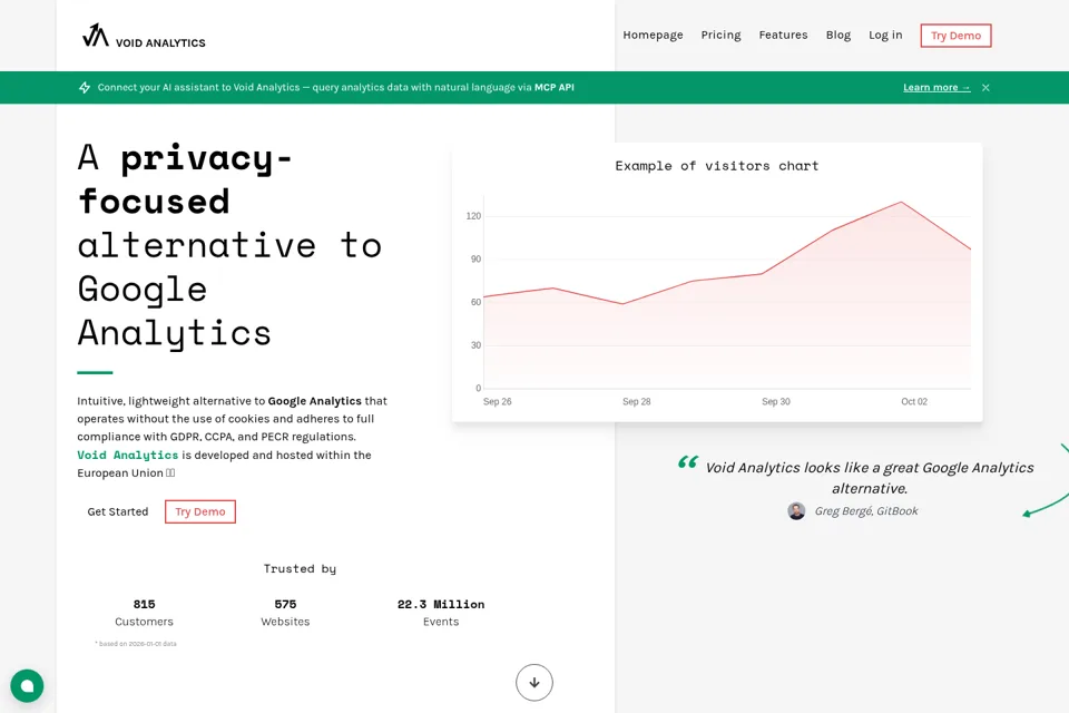 Landing page preview