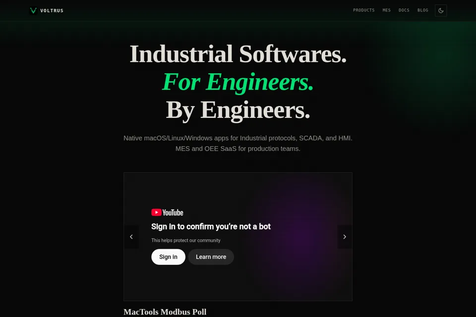 Landing page preview