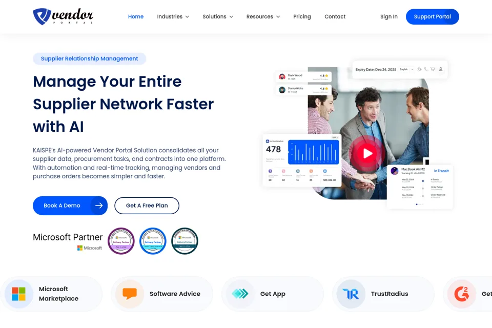 Landing page preview