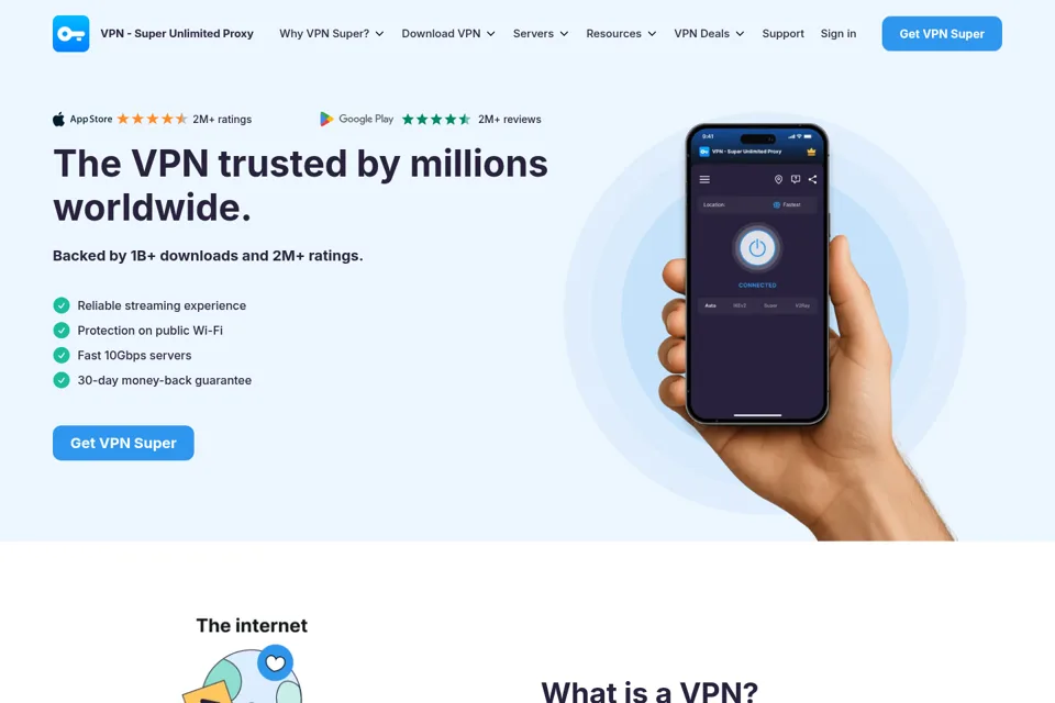 Landing page preview