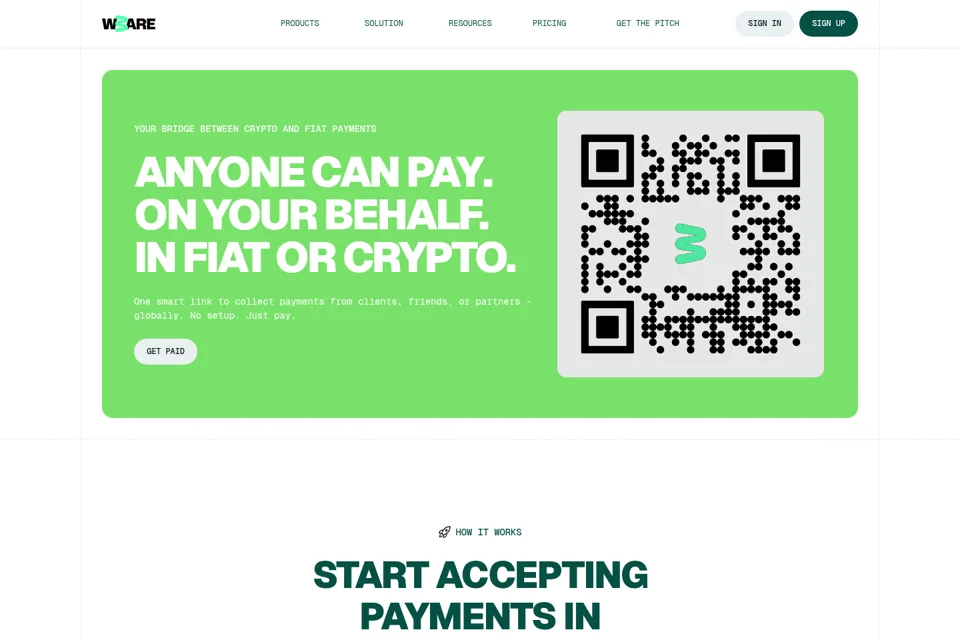 Landing page preview