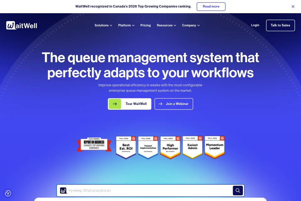 Landing page preview