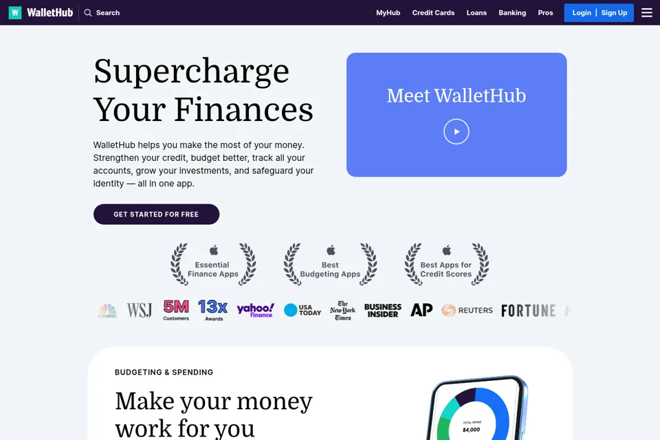 Landing page preview