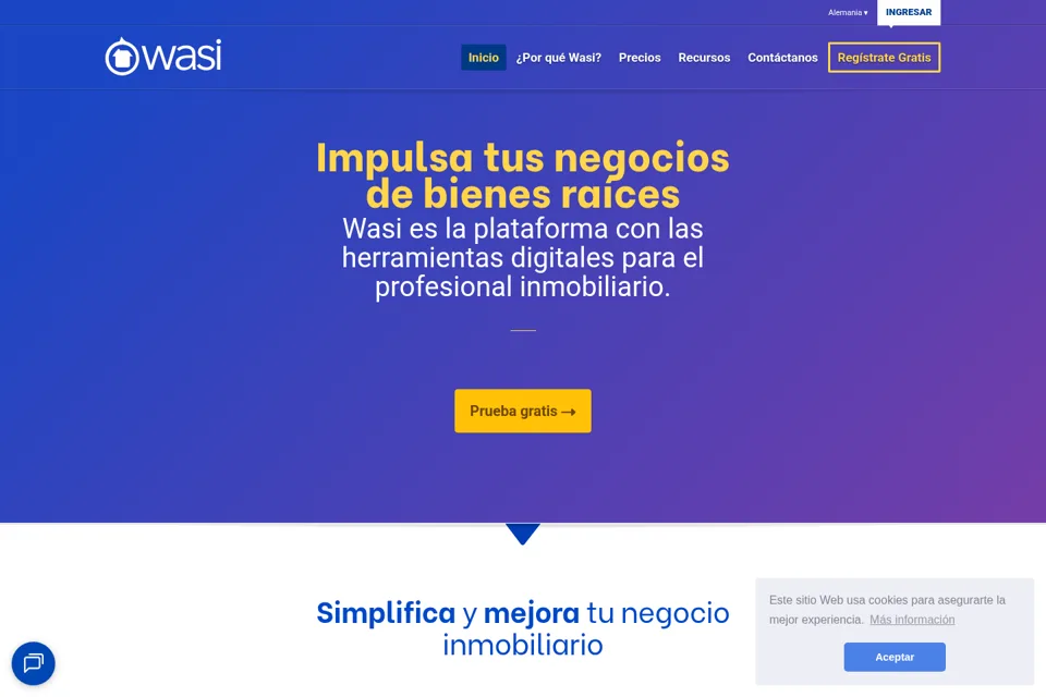 Landing page preview