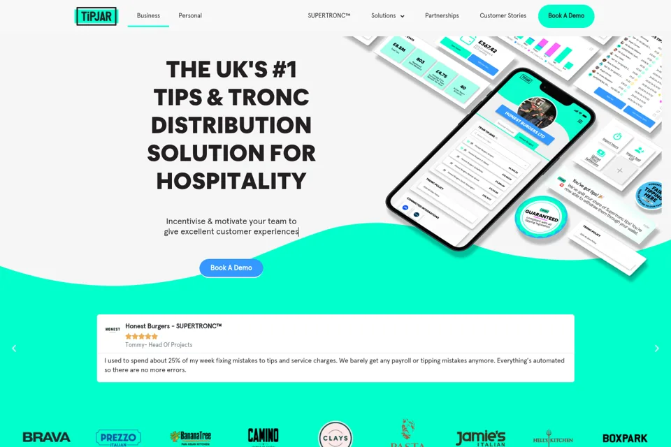 Landing page preview