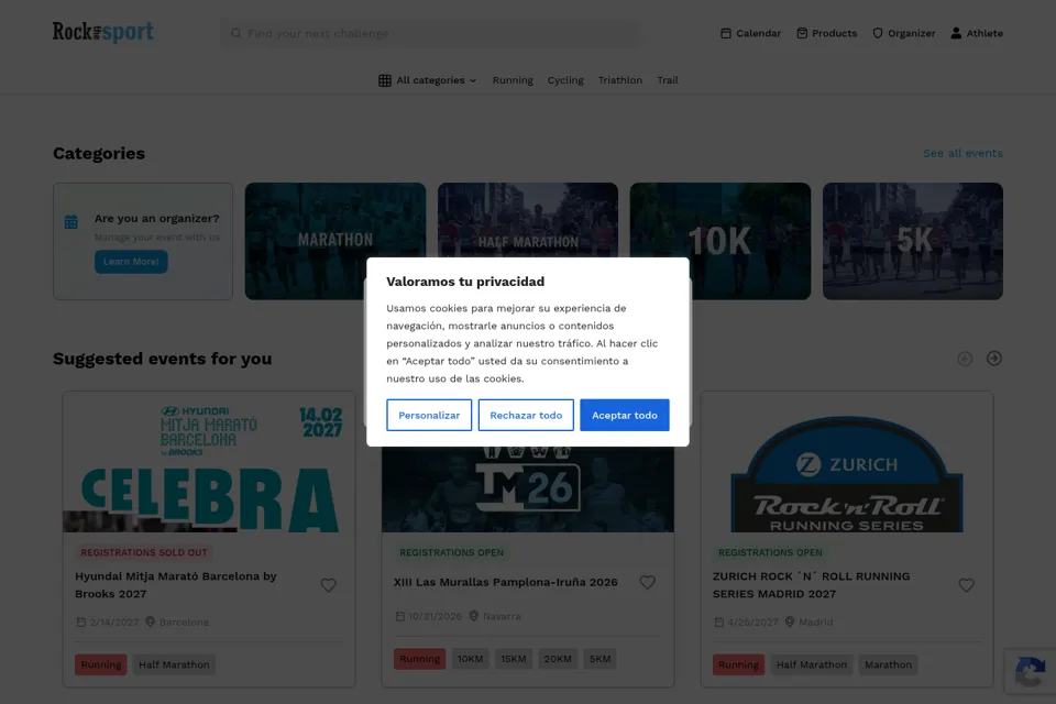 Landing page preview