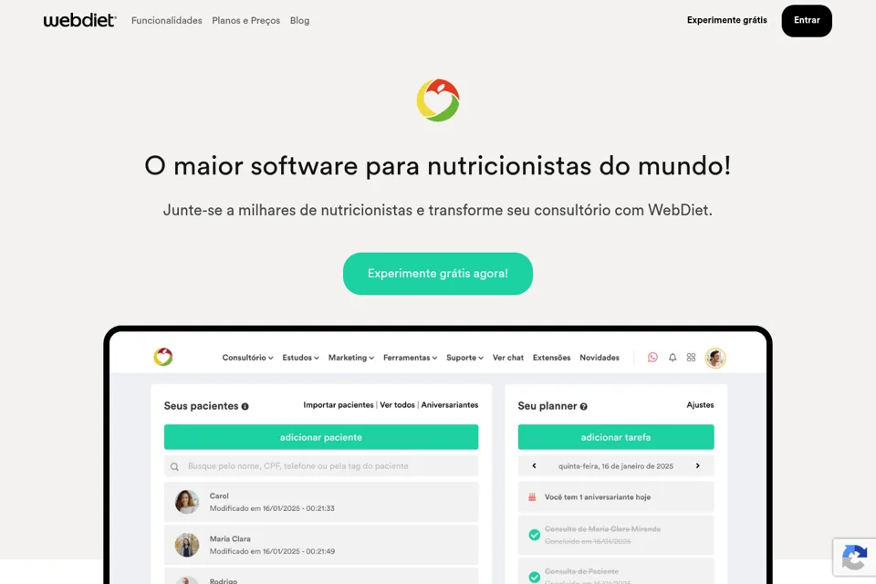 Landing page preview
