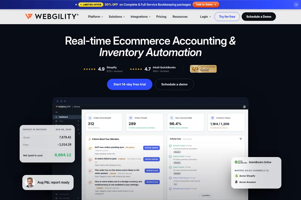 Landing page preview