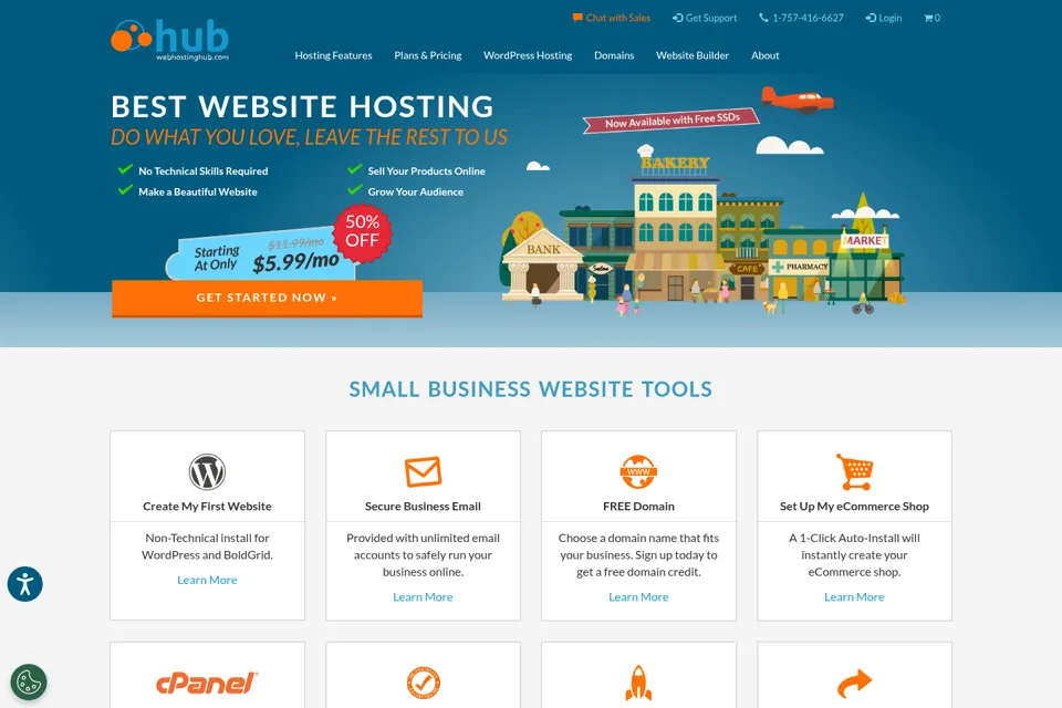 Landing page preview