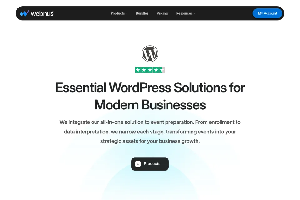 Landing page preview
