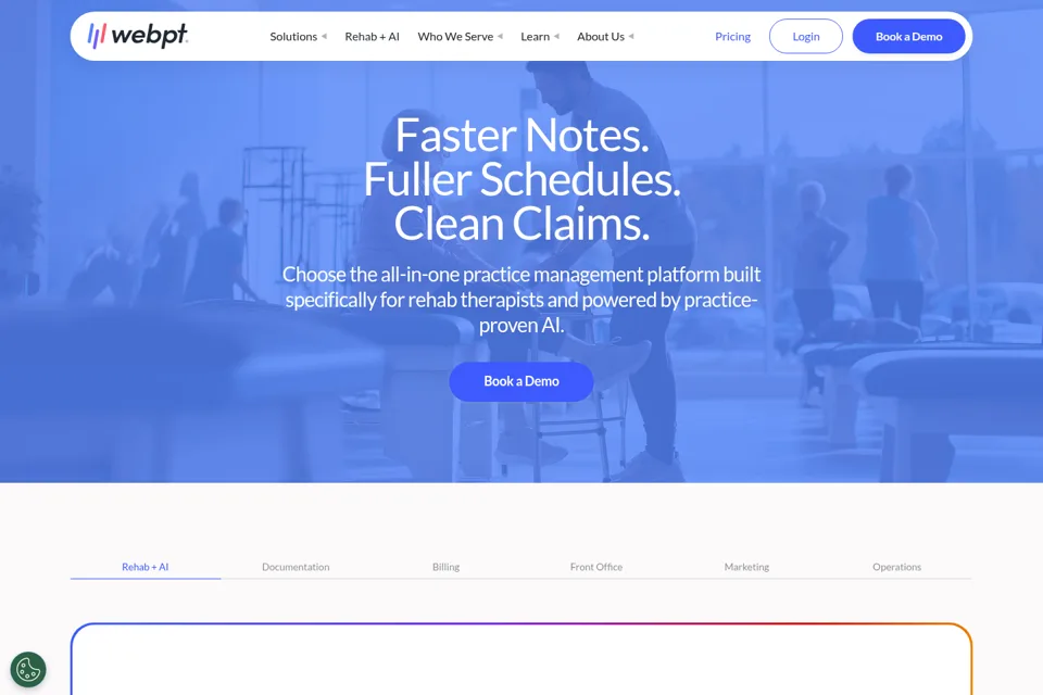 Landing page preview