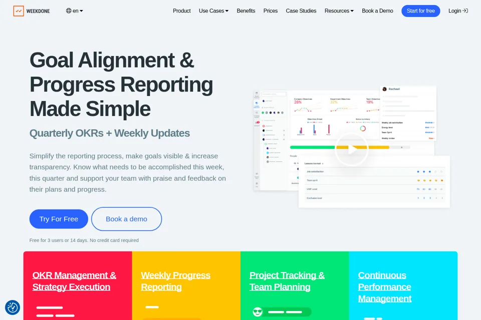 Landing page preview