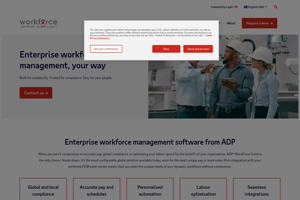 Landing page preview
