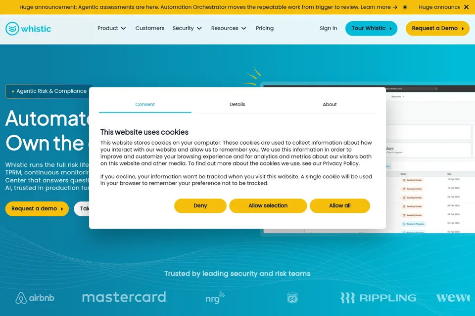 Landing page preview