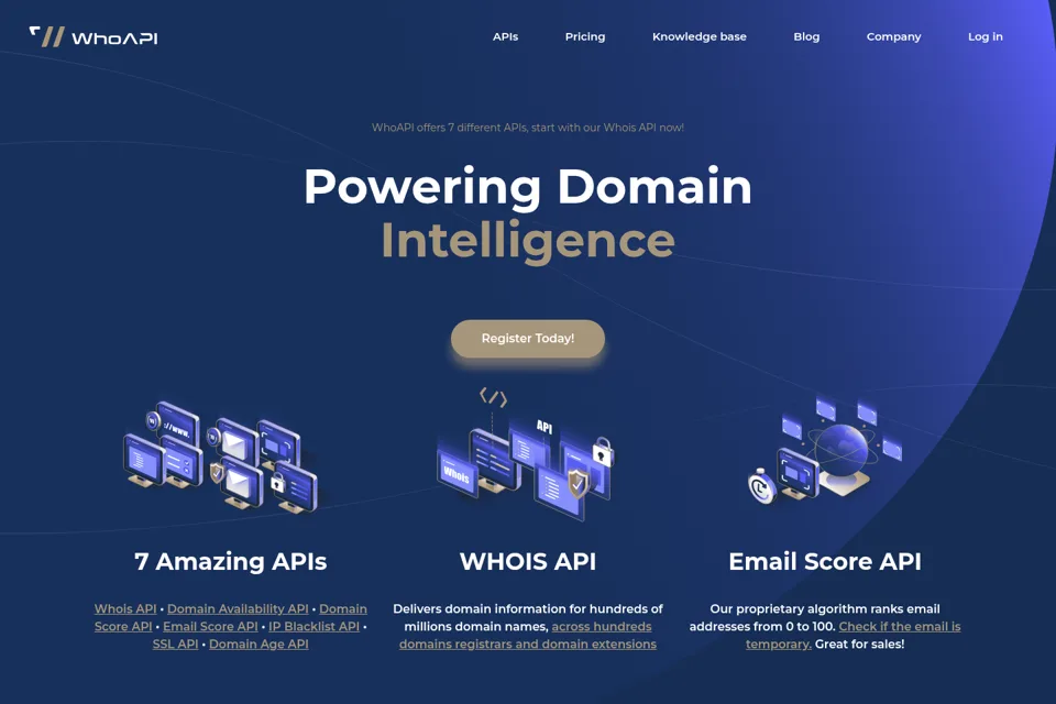 Landing page preview