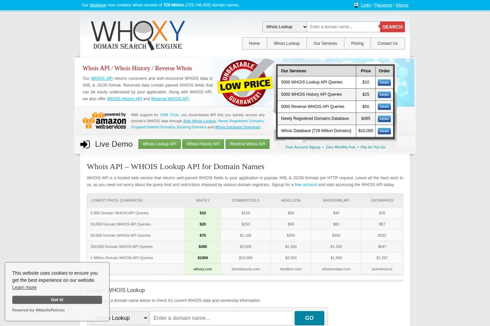 Landing page preview