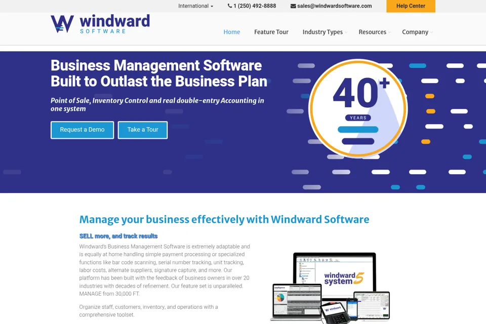 Landing page preview