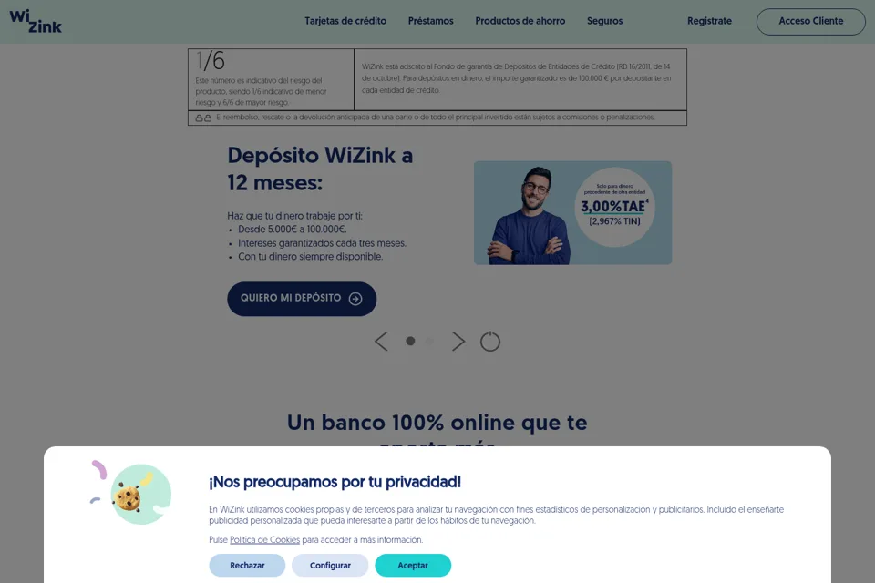 Landing page preview