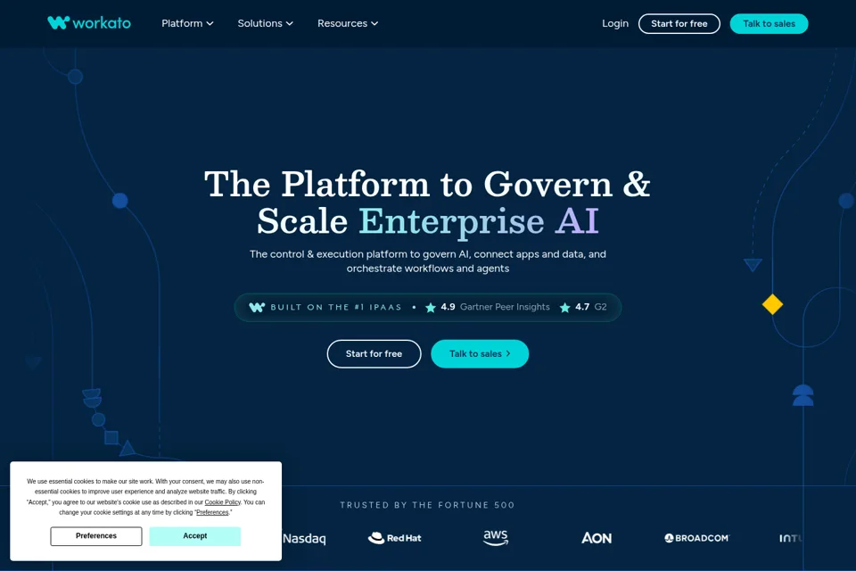 Landing page preview