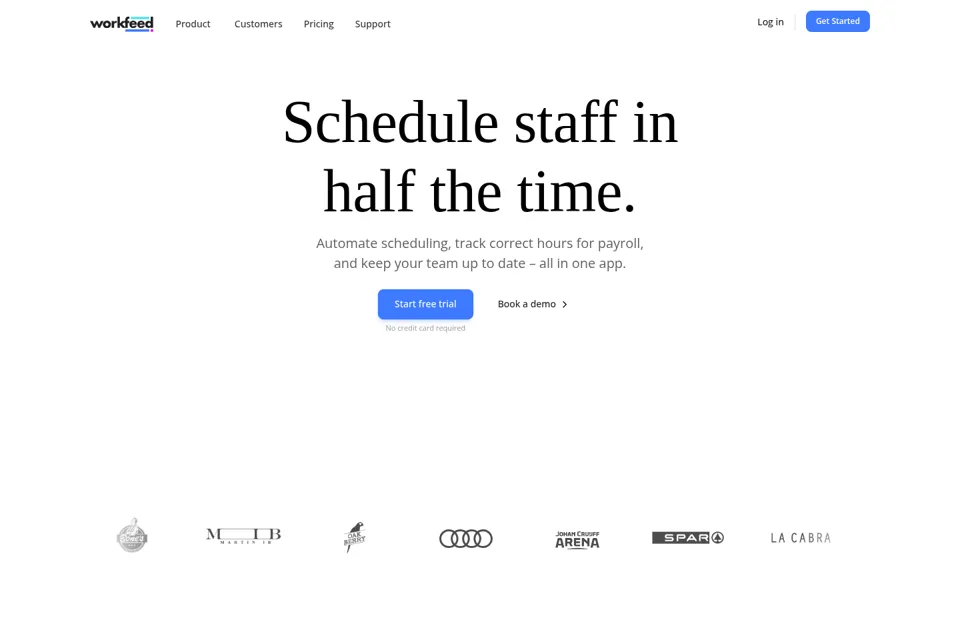 Landing page preview