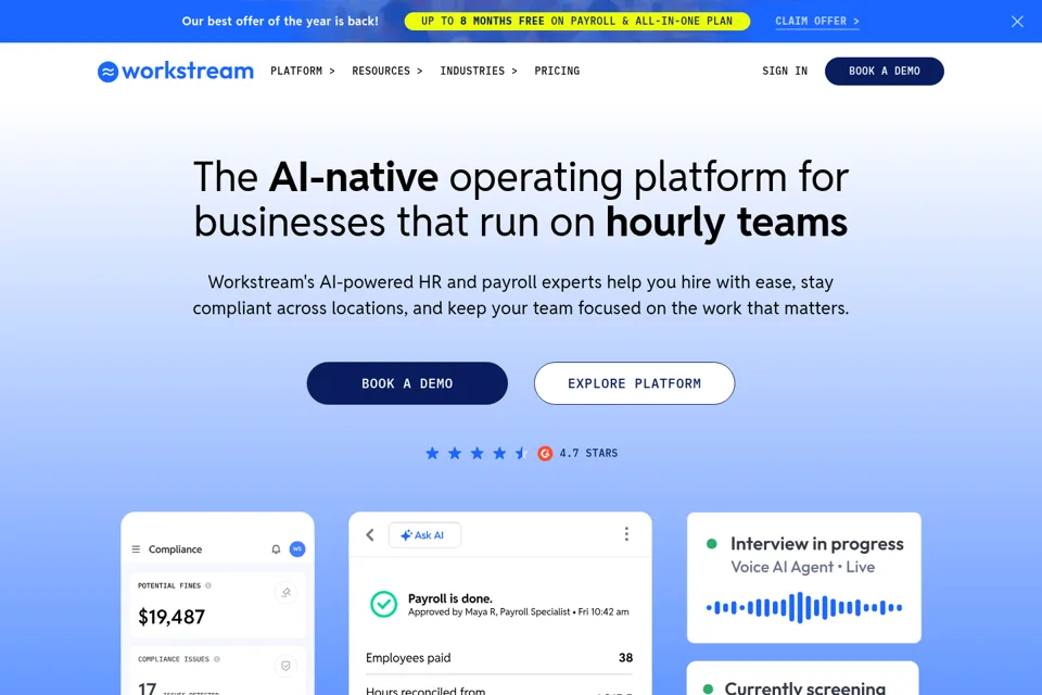 Landing page preview